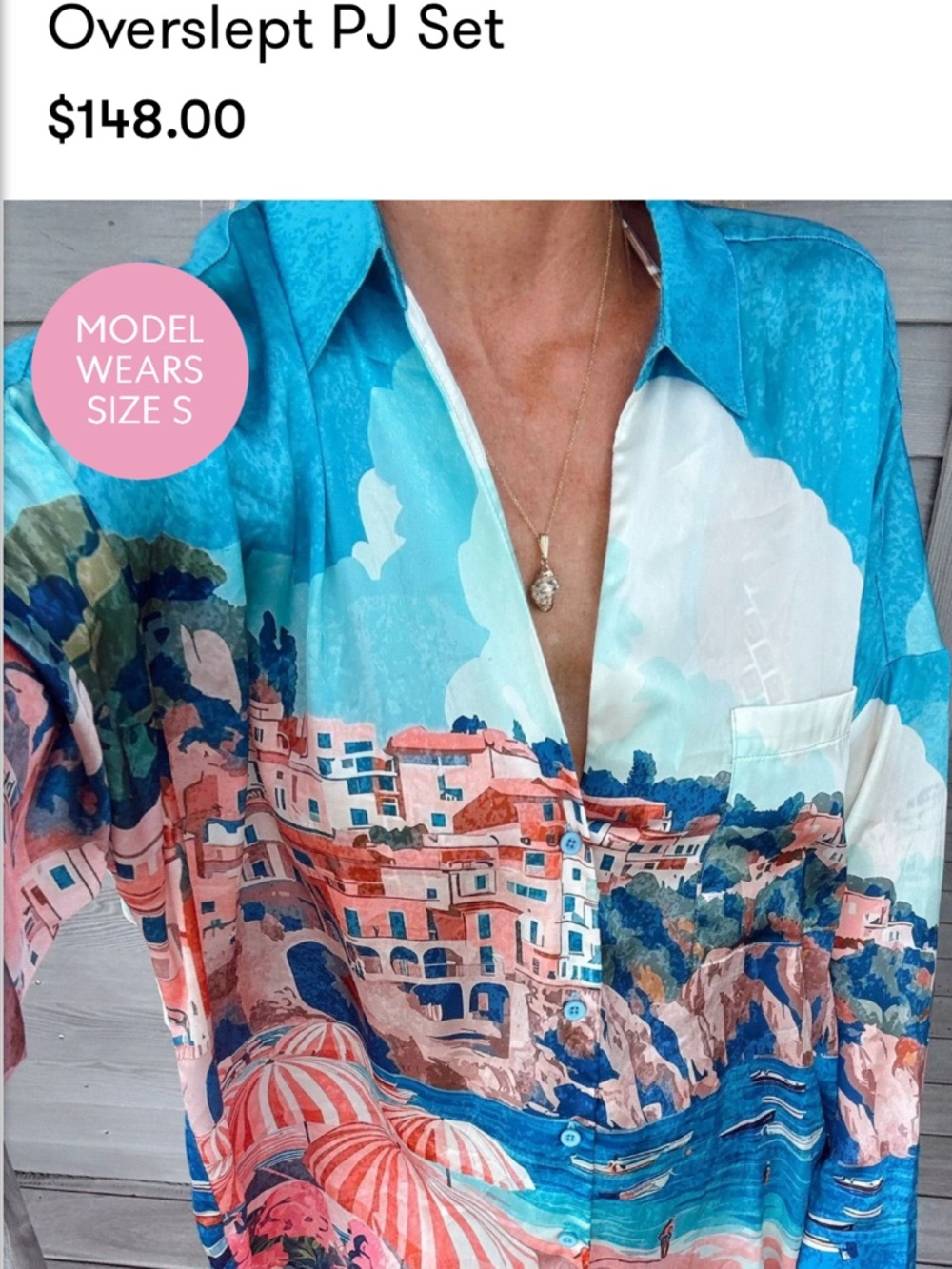 Show Me Your MuMu: Overslept PJ Set (S)